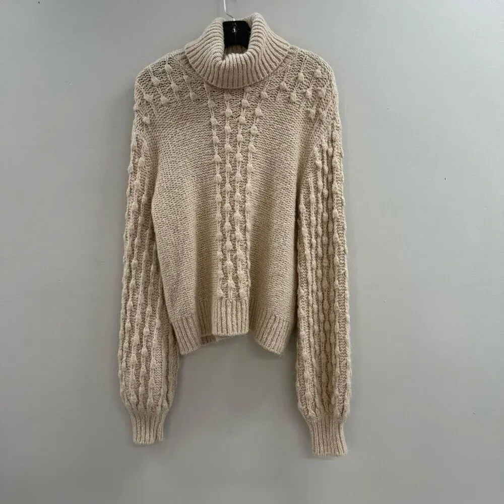 TOCCIN X RTR Popcorn Knit Sweater💜